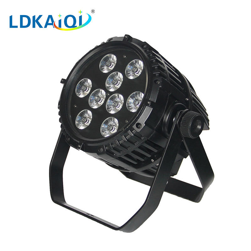 Led waterproof battery wireless par light 9X10W 4in1/5in1/6in1