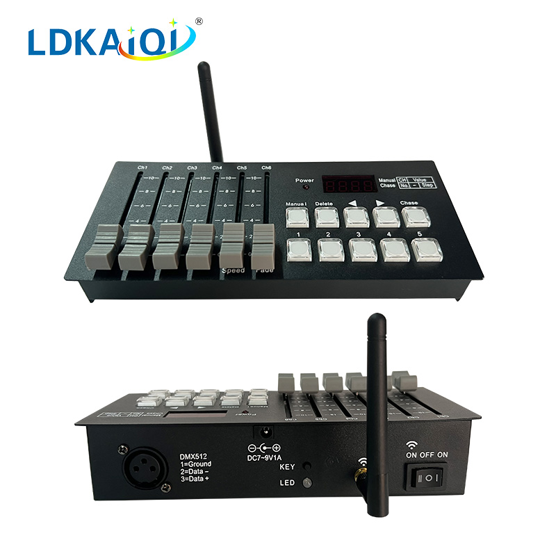 Mini 30CH Wireless Battery DMX console