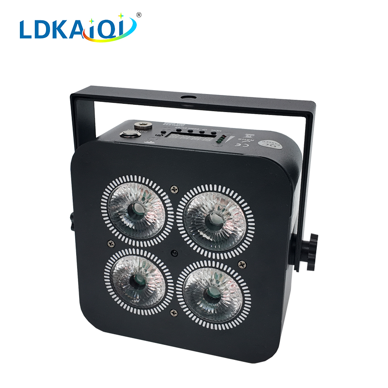 Led Battery Wireless Uplight Par Can Light 4X18W 6in1