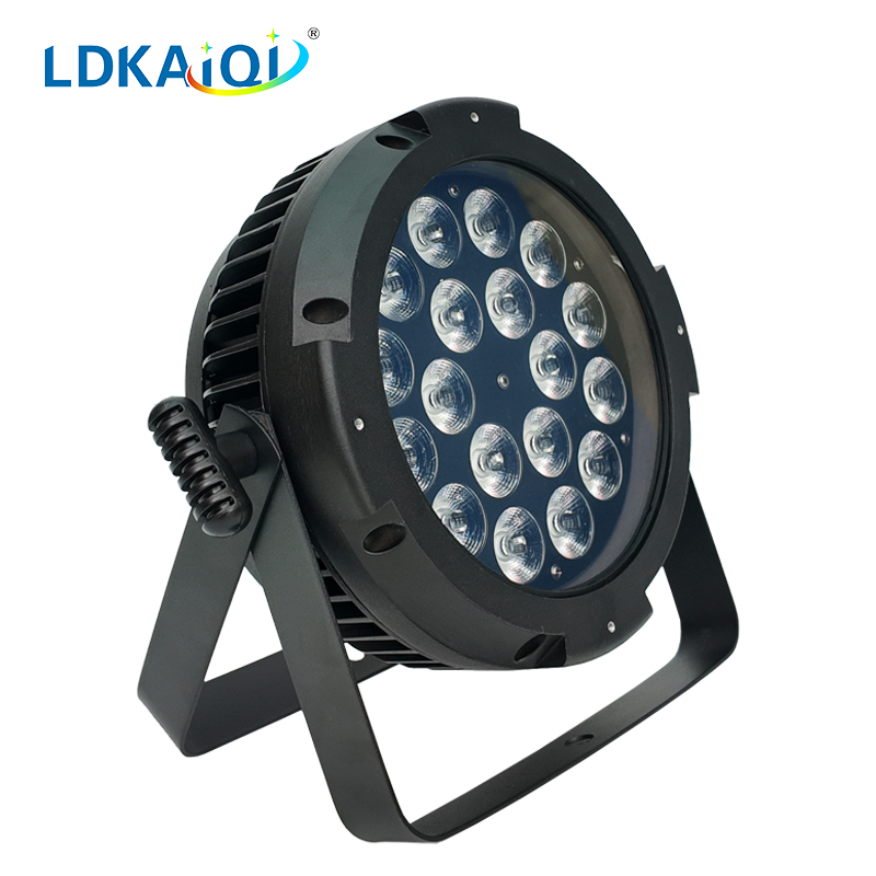 Led Waterproof Flat Par Light 18X10W 4in1/6in1