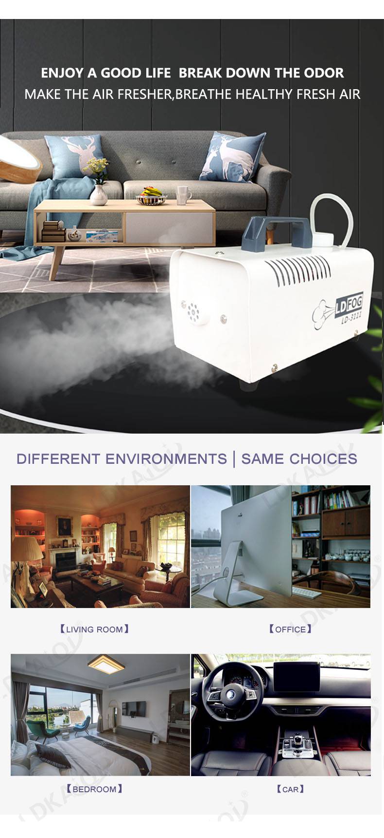 400W Atomization Fogger Machine(图2)