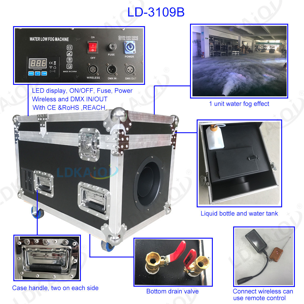 Water Low Stage Fog Machine 3000W(图1)