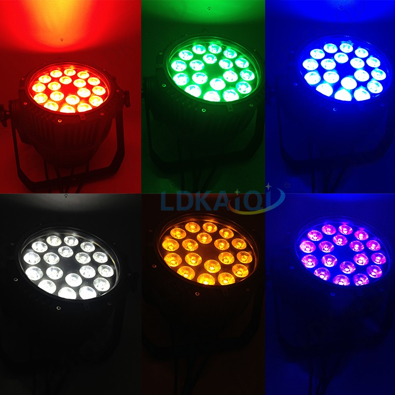 Led Waterproof Par Lighting 18X10W 4in1/5in1/6in1(图2)