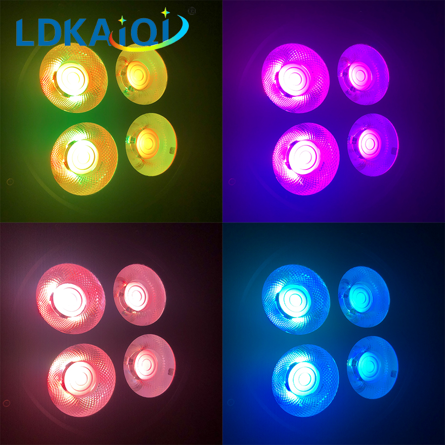 Led waterproof par light 4X50W WW/CW/2in1/RGBW 4in1(图2)