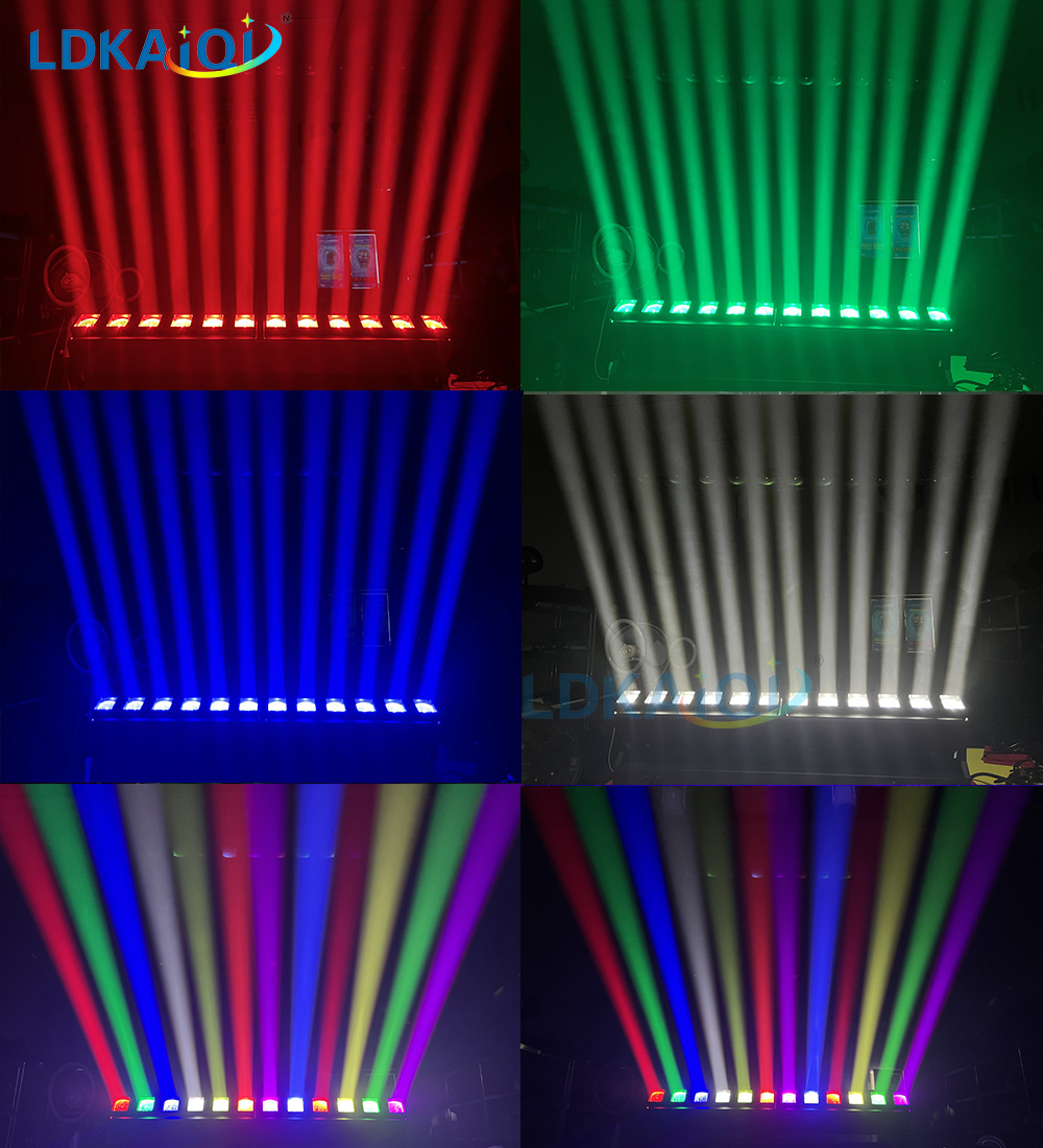 Zoom Wash Led Moving bar light 12X40W RGBW 4in1(图4)