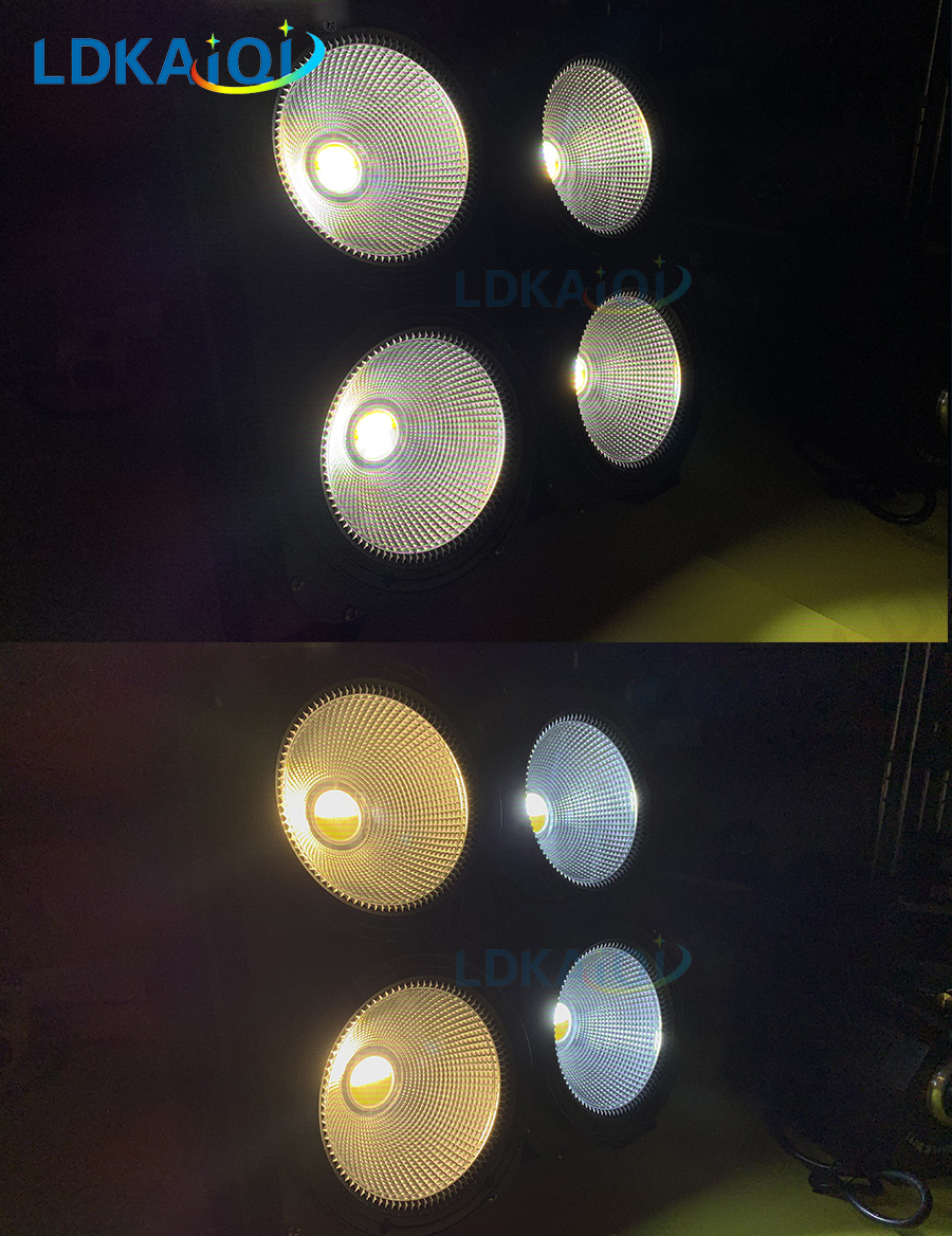 Cob Led Blinder CW/WW 4X100W(图2)