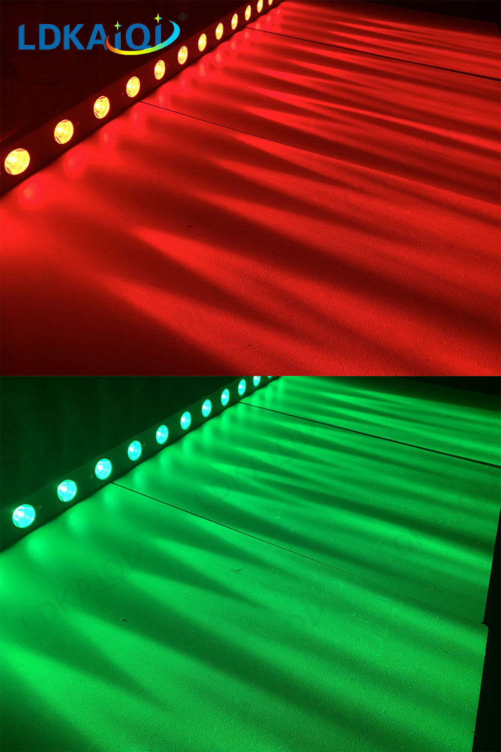 LED pixel wall washer light 14X5W WW/RGB 3in1 (图1)