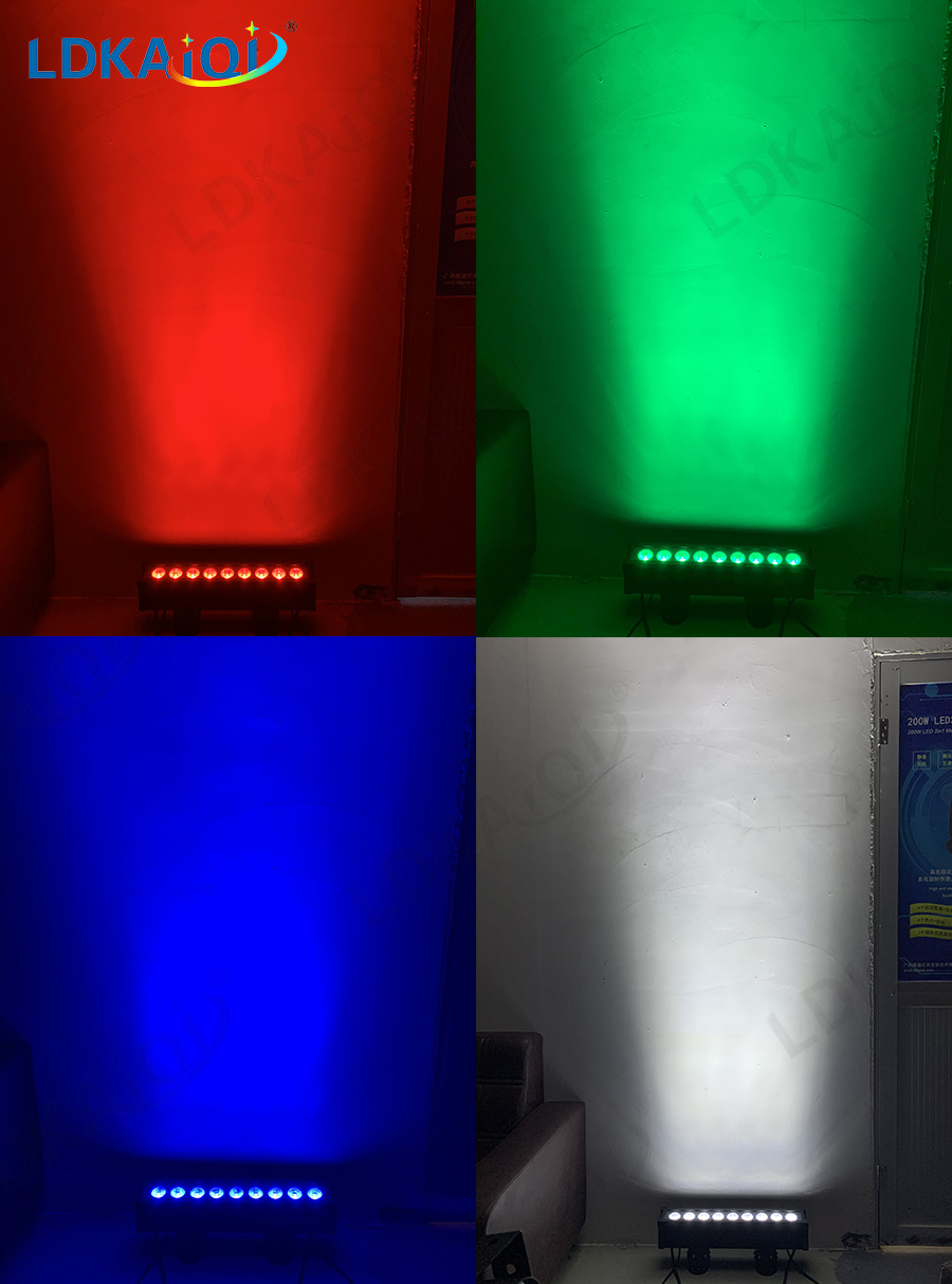 Led Pixel Wall Washer Light 9X10W 4in1 IP65(图2)