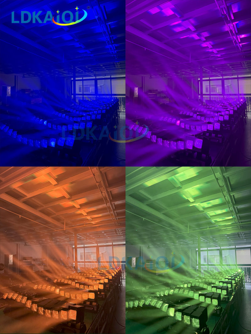 Zoom Wash Beam Led Moving Bar Light 12X60W RGBW 4in1(图2)