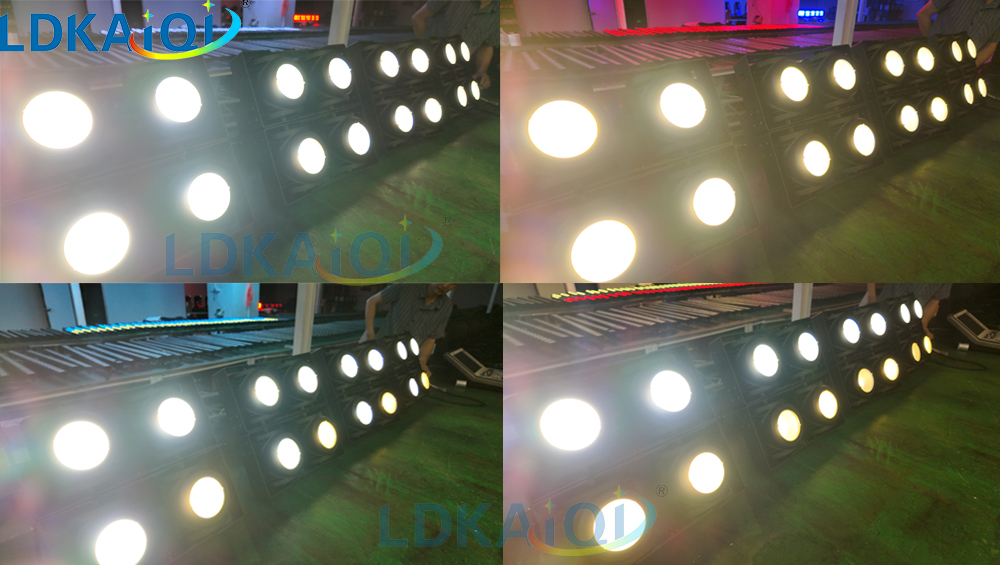 Waterproof Cob Led Blinder CW/WW/2in1 4X100W(图1)