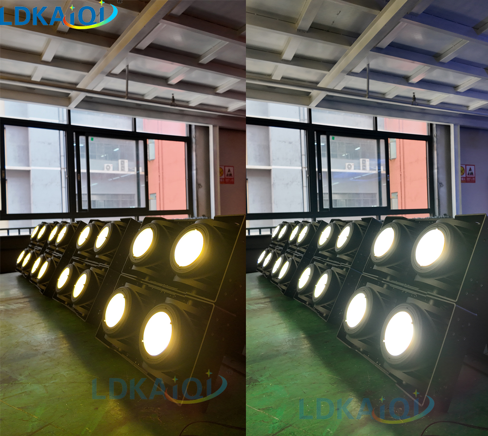 Waterproof Cob Led Blinder CW/WW/2in1 4X100W(图2)